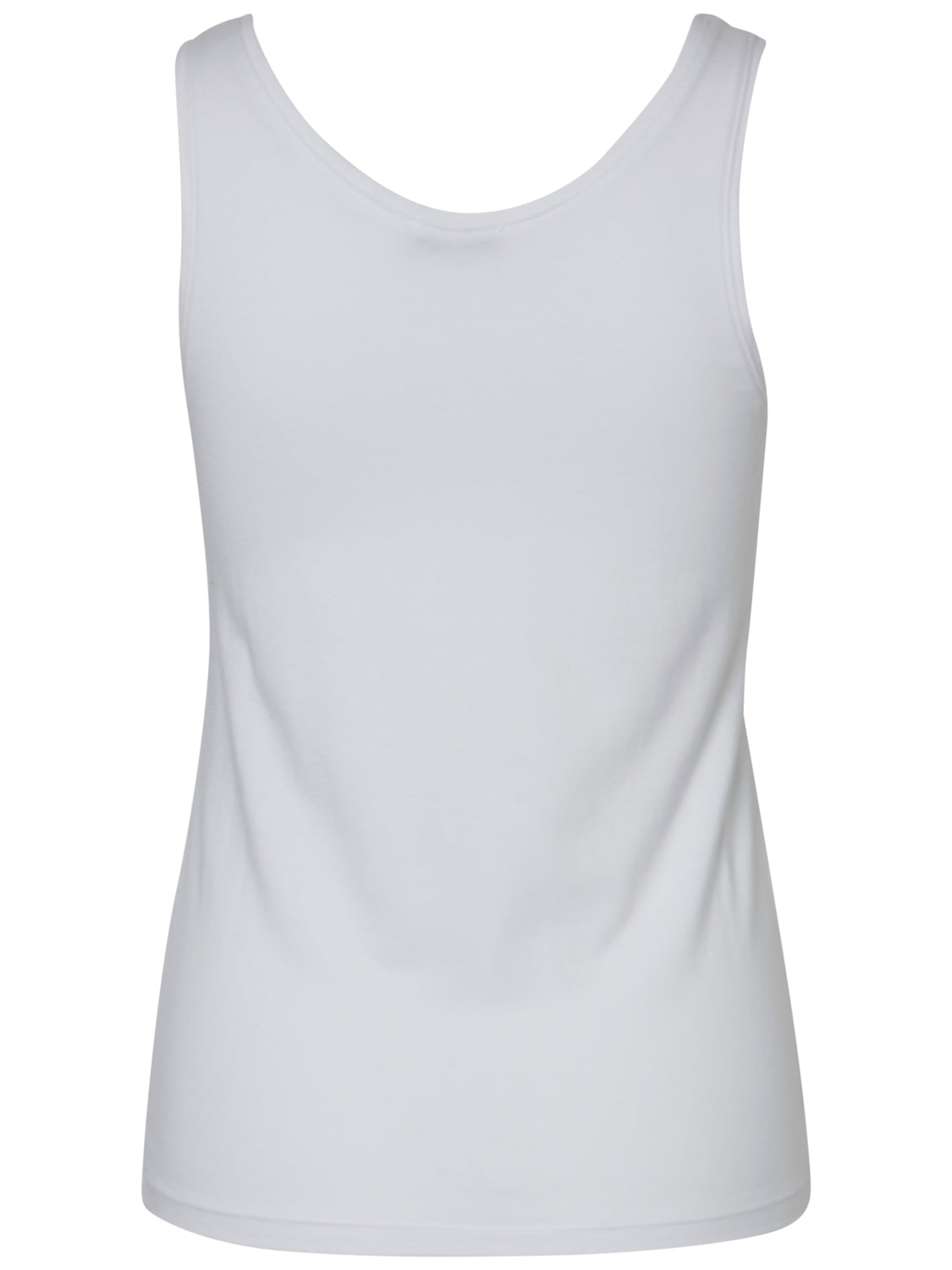 PCSIRENE Tank Top - Bright White